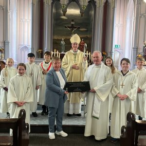 Mass of Thanksgiving for restoration of St. Patrick’s Church Johnstownbridge