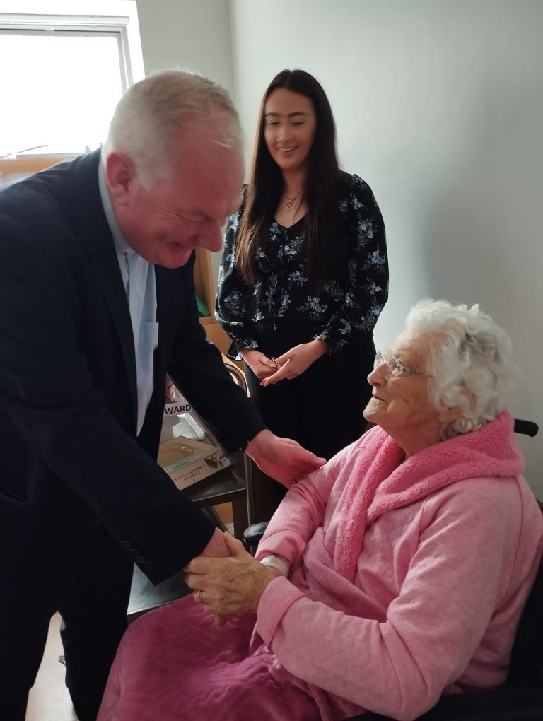 Mrs. Kathleen Corrigan Celebrates her 100th Birthday